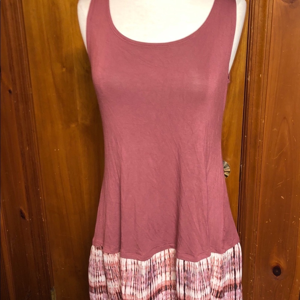 ๐
บLOGO Layers by Lori Goldstein long Tank tunic S